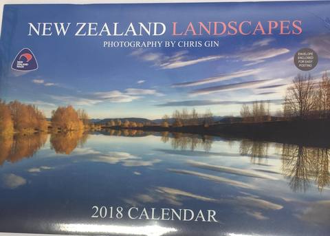 2018 Landscape New Zealand Calendar