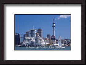 Auckland City Framed Photograph